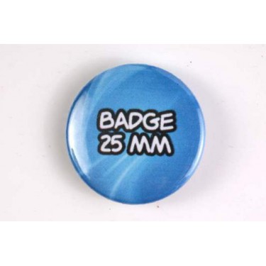 Badge 25mm 100% personnalisé