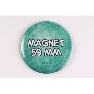 Magnet 59 mm 100% personnalisé