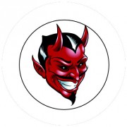 Badge 25mm Diable