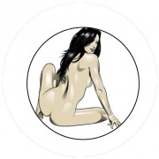 Badge 25mm Femme sexy