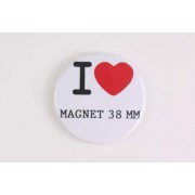 Magnet 38 mm I LOVE