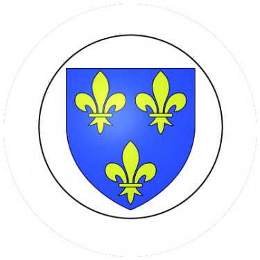 BADGESAGOGO.FR - Badge 25mm Blason FRANCE