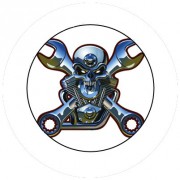 Badge 25mm Motorhead