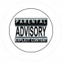 BADGESAGOGO.FR - Badge 25mm Parental advisory
