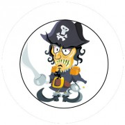 Badge 25mm Pirate