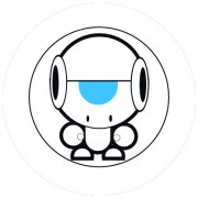 Badge 25mm Robot rigolo