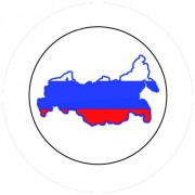 Badge 25mm RUSSIE