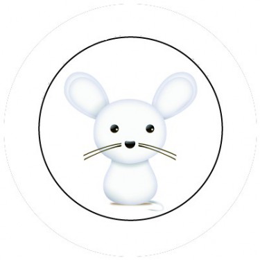 BADGESAGOGO.FR - Badge 25mm Souris