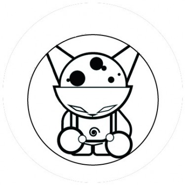 BADGESAGOGO.FR - Badge 25mm Strange cat