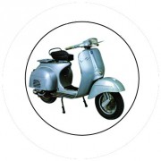 Badge 25mm Vespa