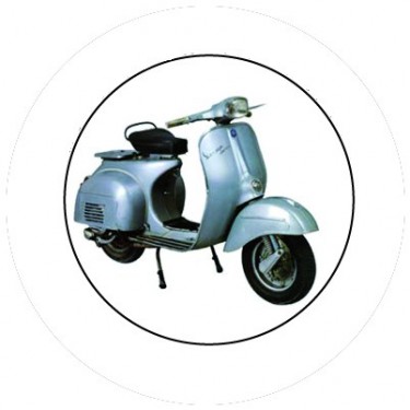 BADGESAGOGO.FR - Badge 25mm Vespa