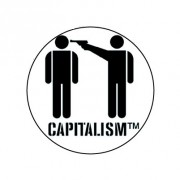 Badge 25mm Capitalism