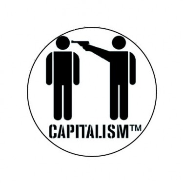 BADGESAGOGO.FR - Badge 25mm Capitalism