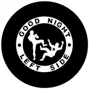 Badge 25mm Good night left side