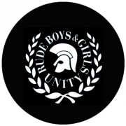 Badge 25mm Rude boys and girls