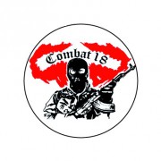 Badge 25mm Soldat combat 18