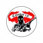 BADGESAGOGO.FR - Badge 25mm Soldat combat 18