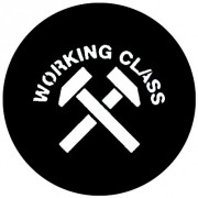 Badge 25mm Working class