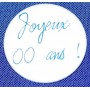 Badge 25mm JOYEUX xx ANS