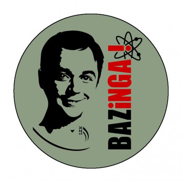 Badge Bazinga