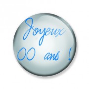 Badge 38 mm JOYEUX xx ANS