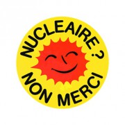 Badge 25mm Nucléaire non merci