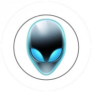 Badge 25mm Alien