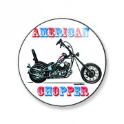 Badge american chopper 25 mm