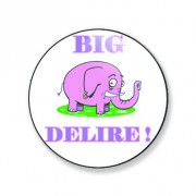 Badge big délire 25 mm