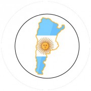 Badge 25mm ARGENTINE