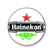 Badge hainekon couleur 38 mm