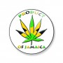 Badge product of jamaica 25 mm
