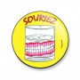 Badge souriez 25 mm