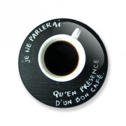 Badge un bon café 38 mm