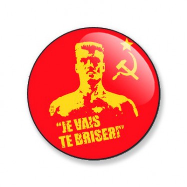 Badge Rocky IV 59 mm