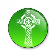 Badge 25mm Croix celtique