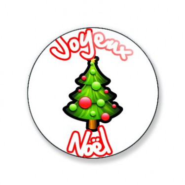 Badge 25mm Joyeux noël