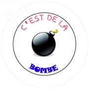 Badge 25mm C est de la bombe