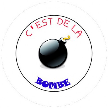 BADGESAGOGO.FR - Badge 25mm C est de la bombe