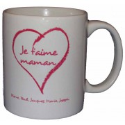 Mug personnalisé "je t'aime"