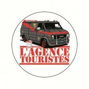 Badge agence touristes 38 mm