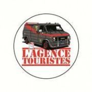 Badge agence touristes 25 mm