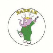 Badge barbar 25 mm