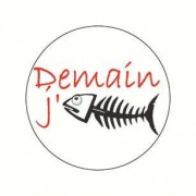 Badge demain j arrete 38 mm