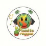 Badge planete reggae 25 mm