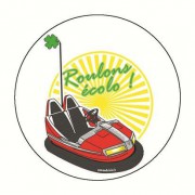 Badge roulons écolo 59 mm