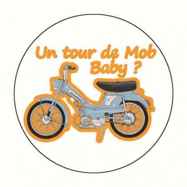 Badge un tour de mob 59 mm